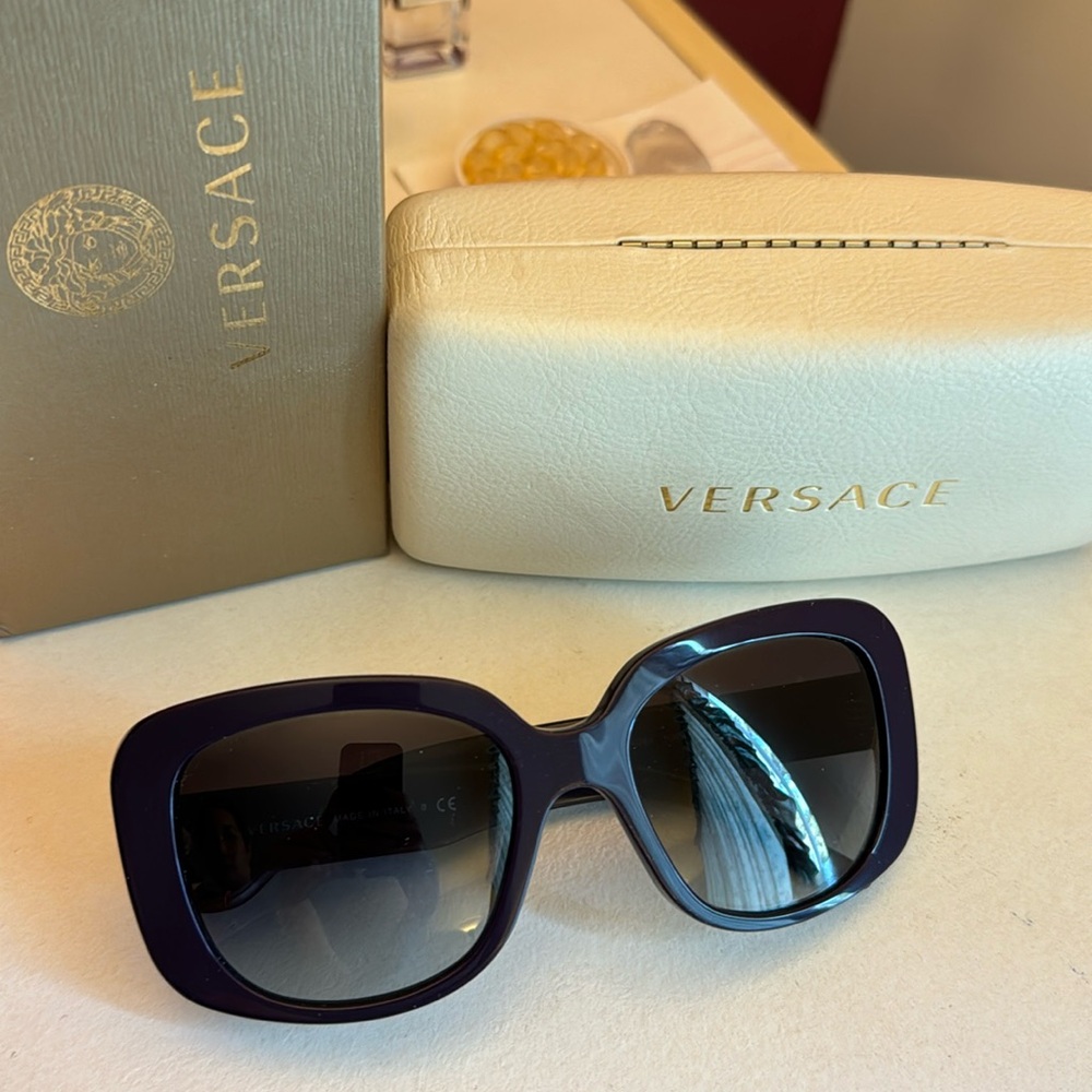 Dark Purple Versace Sunglasses